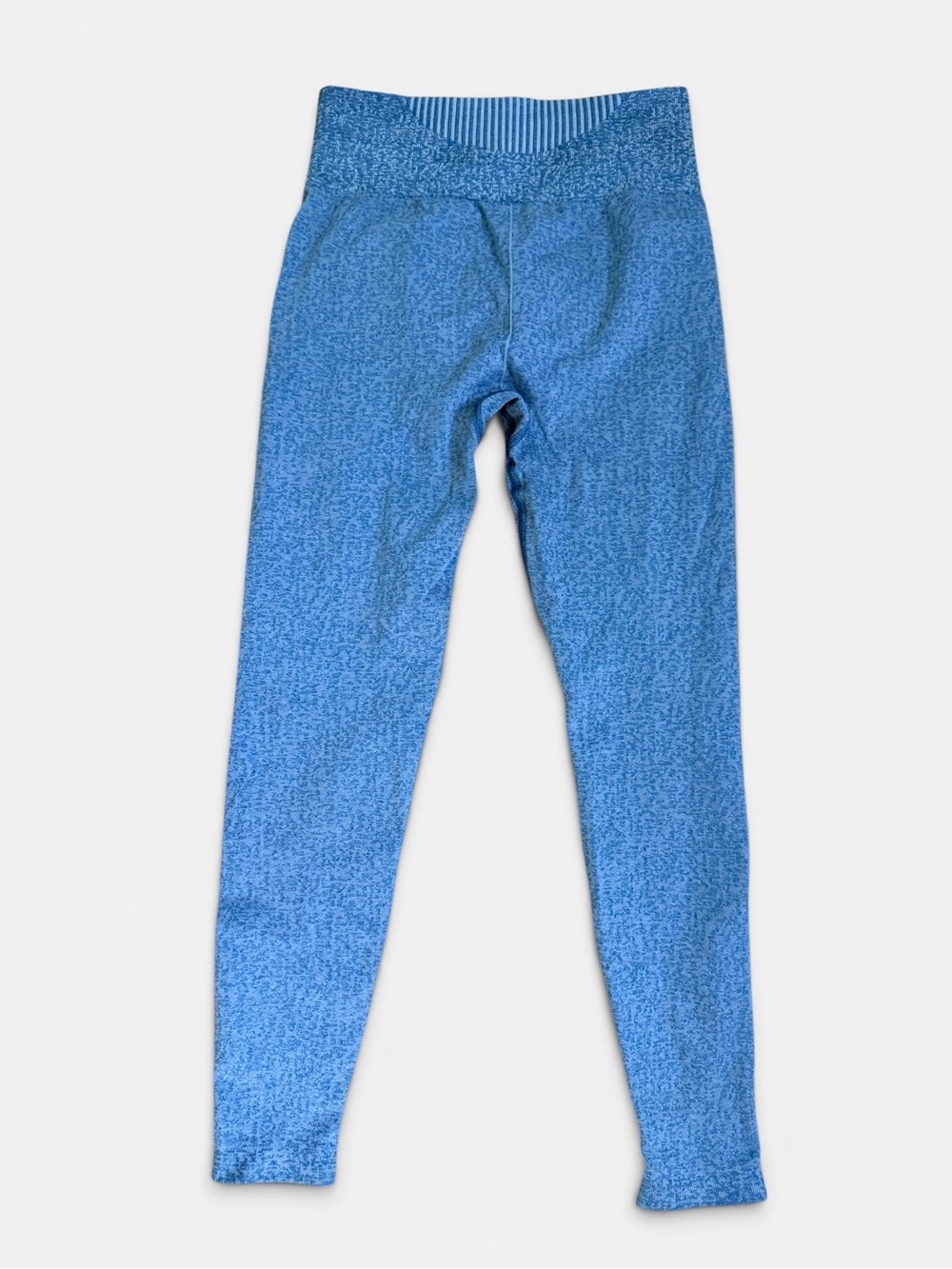 Gymshark Seamless Blue High Rise Leggings Women’s Small Marl Workout Yoga